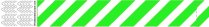 Tyvek semplice a righe verde Tyvek semplice a righe verde